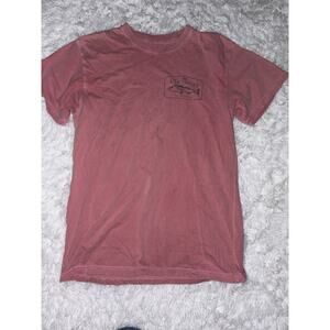 Flomotion “High Tailing” Pink Sz. S Short Sleeved Tee. Cute, **nt Flaw**
